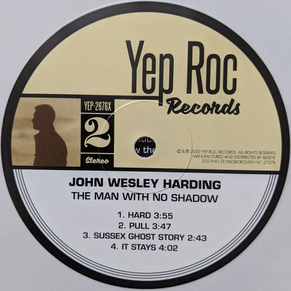 John Wesley Harding : The Man With No Shadow (2xLP, Album, RSD, Cre)