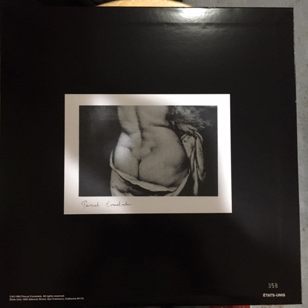 Pascal Comelade : Sentimientos (LP, RSD, Ltd, Num, RE)