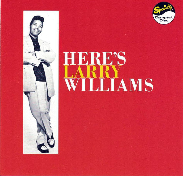 Larry Williams (3) : Here's Larry Williams (CD, Album, Mono, RE, RM)