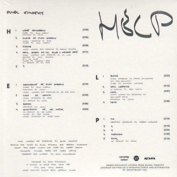 Duval Timothy : Help (CD, Album)