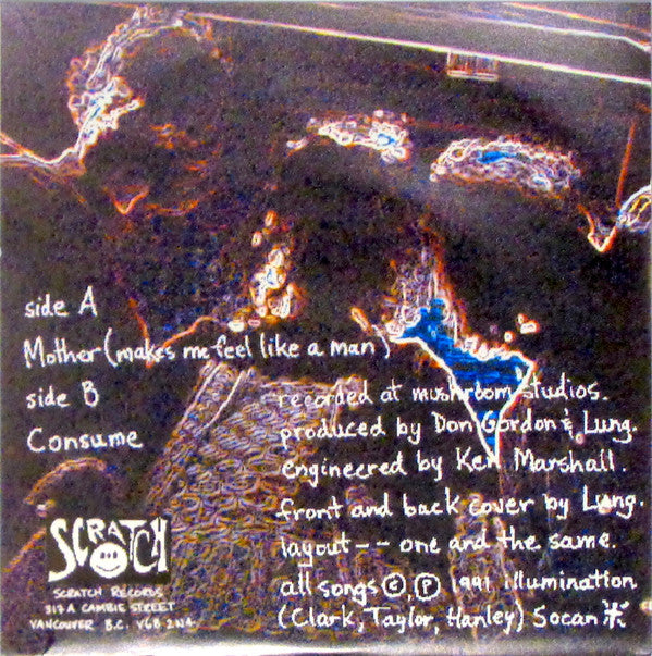 Lung : Psychopornadelia (7", Single, Red)