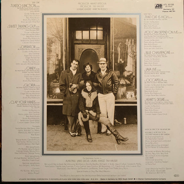 The Manhattan Transfer : The Manhattan Transfer (LP, Album, RE)