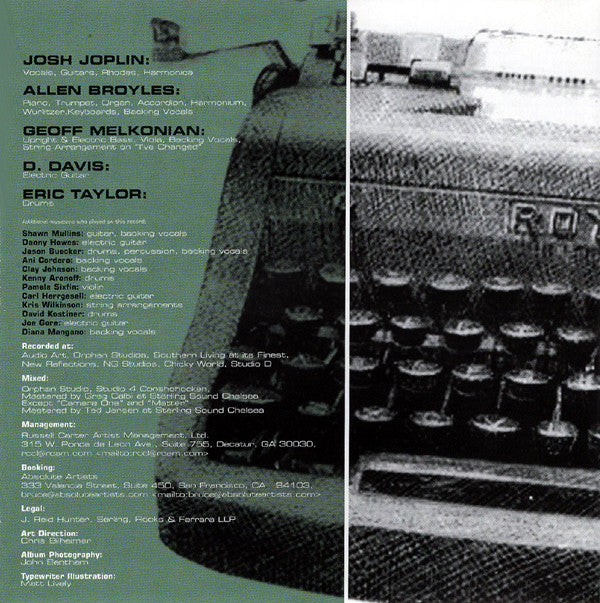 Josh Joplin Group : Useful Music (CD, Album)