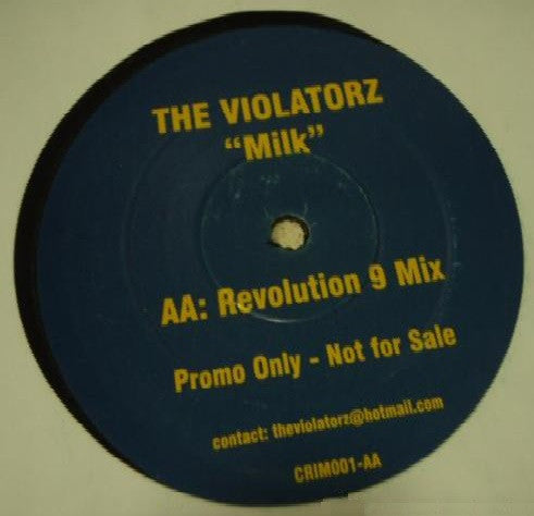 The Violatorz* : Milk (12", Promo)