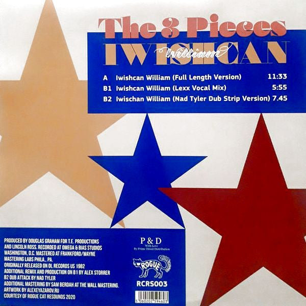 The Three Pieces : Iwishcan William (12", Single)