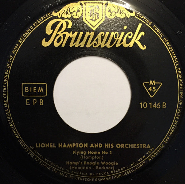 Lionel Hampton And His Orchestra : Air Mail Special (7", EP, Mono)
