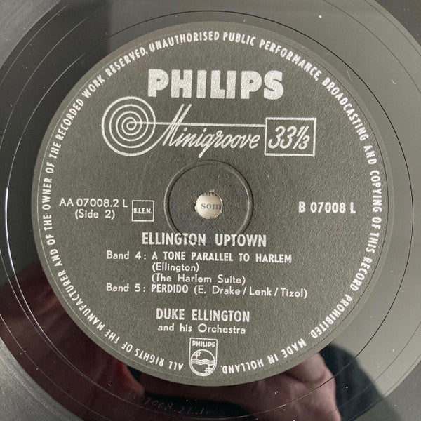 Duke Ellington And His Orchestra : Ellington Uptown (LP, Album, Mono)