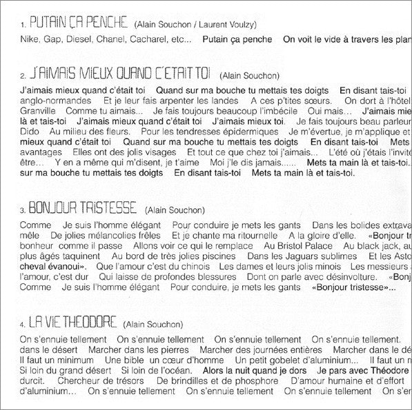 Alain Souchon : La Vie Théodore (CD, Album, Copy Prot.)