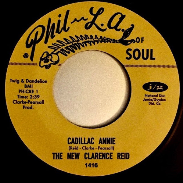 Clarence Reid : Cadillac Annie (7", RSD, Single, RE)