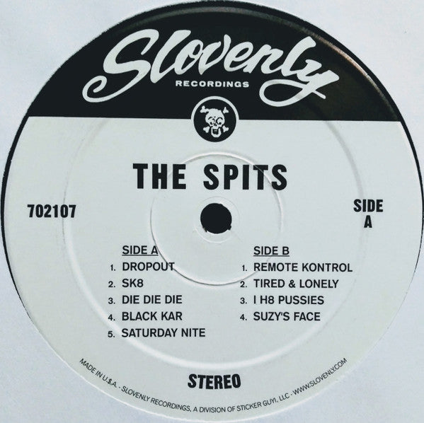 The Spits : The Spits (12", Album, RE)