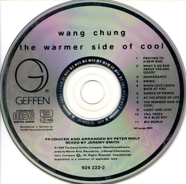 Wang Chung : The Warmer Side Of Cool (CD, Album)