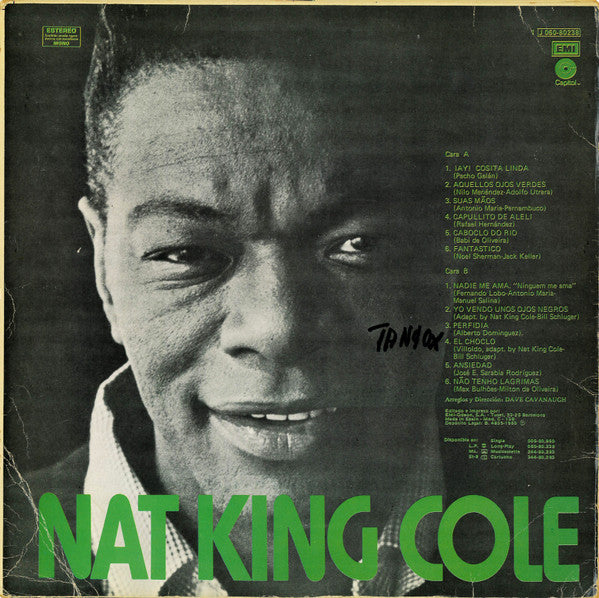 Nat King Cole : Ansiedad (LP, Album, RE)