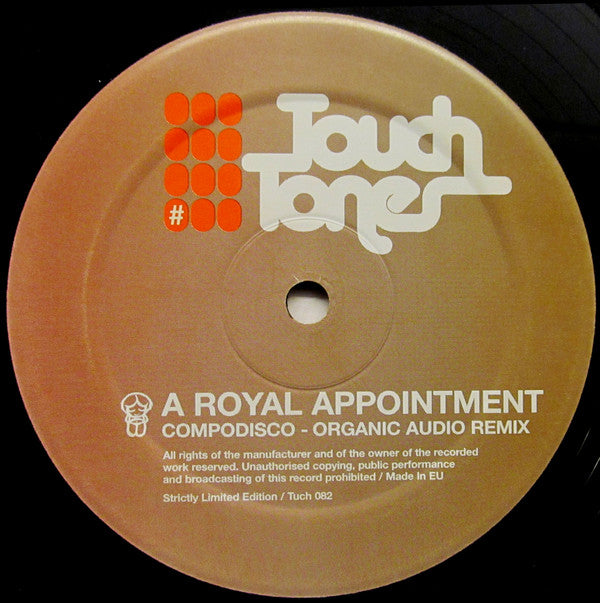 Royal Appointment / Dolphin Boy : Touch Tones Remix EP2 (12", EP, Ltd)