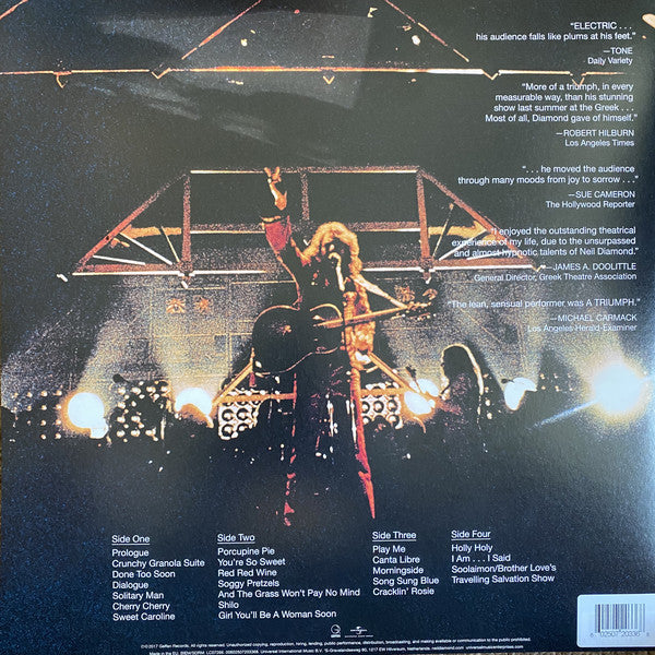 Neil Diamond : Hot August Night (2xLP, Cle)