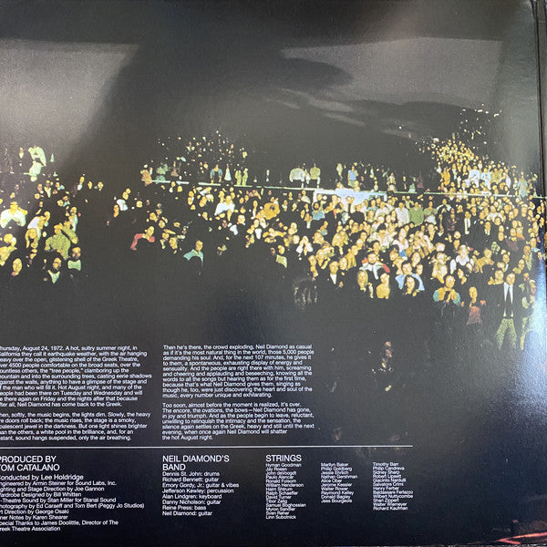 Neil Diamond : Hot August Night (2xLP, Cle)