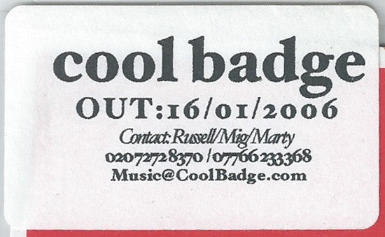 Cornershop : Wop The Groove (CD, Single, Promo)