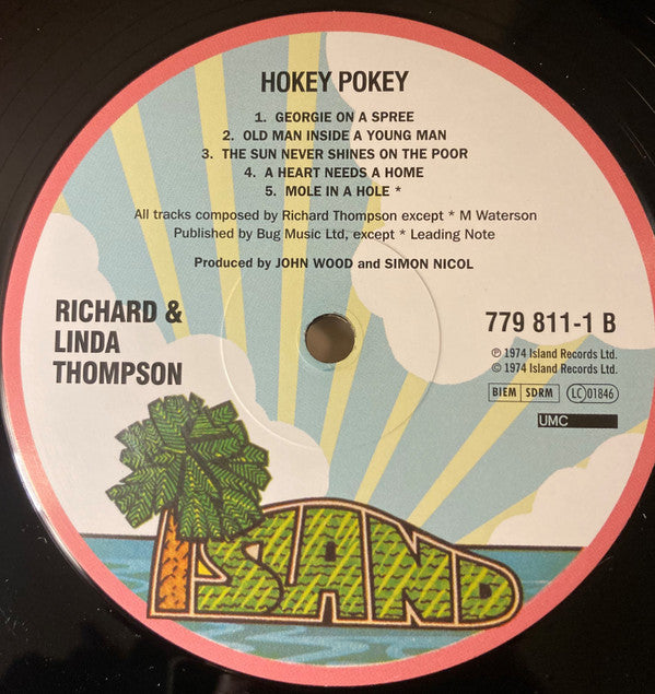 Richard & Linda Thompson : Hokey Pokey (LP, Album, RE, 180)
