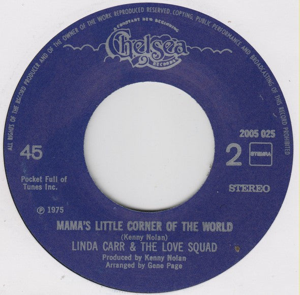 Linda Carr & The Love Squad : Highwire (7", Single)