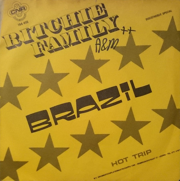 The Ritchie Family : Brazil (7", Single)