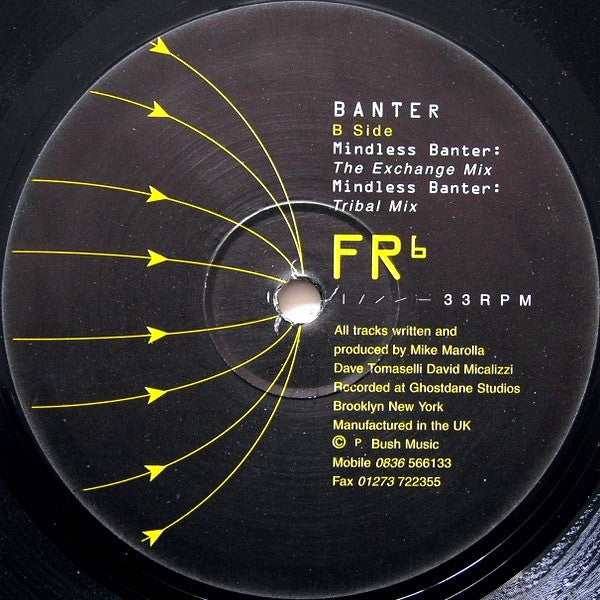 Banter : Mindless Banter (12")