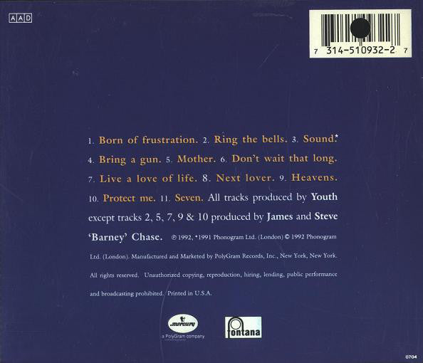 James : Seven (CD, Album)