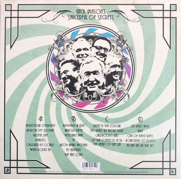 Nick Mason's Saucerful Of Secrets : Live At The Roundhouse (2xLP, Album, Die)