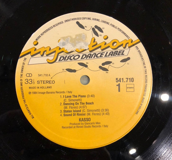 Kasso : Kasso (LP, Album)