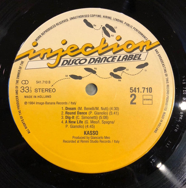 Kasso : Kasso (LP, Album)
