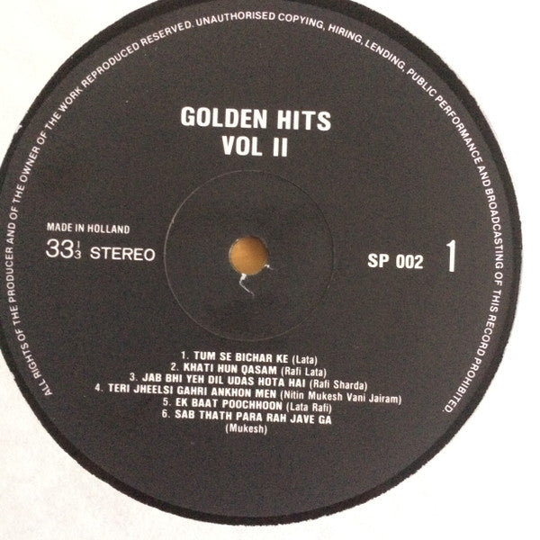 Various : Golden Hits Vol.11 (LP)