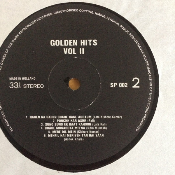 Various : Golden Hits Vol.11 (LP)