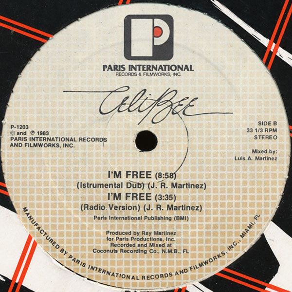 Celi Bee : I'm Free (12")