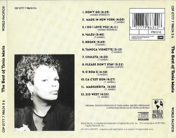 Tania Maria : The Best Of Tania Maria (CD, Comp)