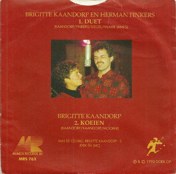 Brigitte Kaandorp & Herman Finkers : Duet (7", Single)