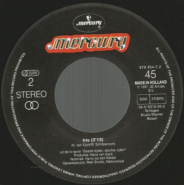 Lisa Boray & Louis De Vries (2) : Goede Tijden Slechte Tijden (7", Single)