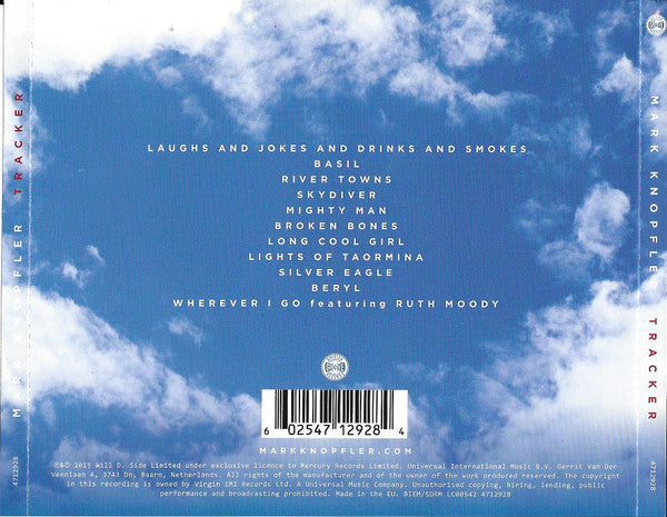 Mark Knopfler : Tracker (CD, Album)