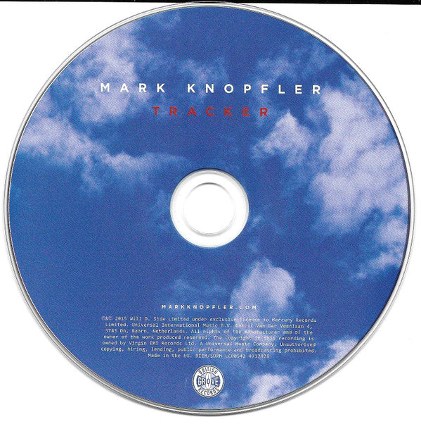 Mark Knopfler : Tracker (CD, Album)
