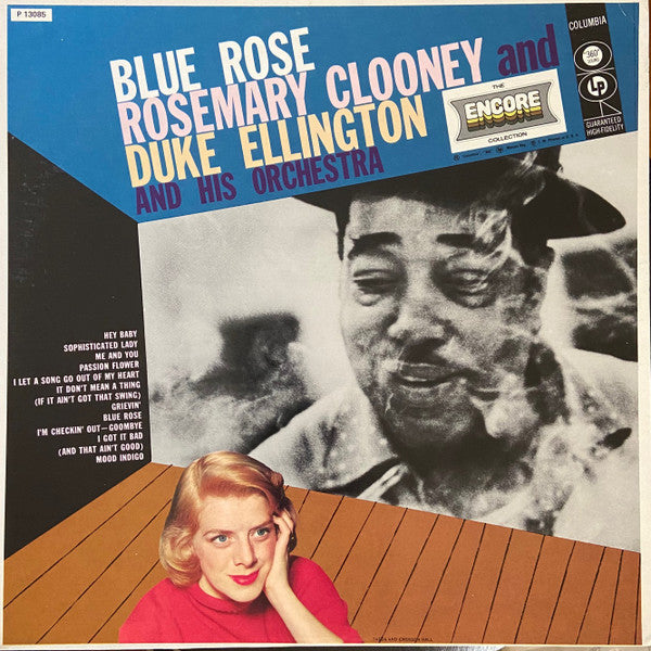 Rosemary Clooney And Duke Ellington And His Orchestra : Blue Rose (LP, Album, RE)