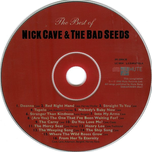 Nick Cave & The Bad Seeds : The Best Of Nick Cave & The Bad Seeds (CD, Comp, RP)