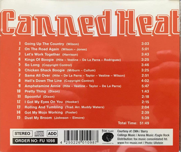 Canned Heat : Canned Heat (CD, Comp)