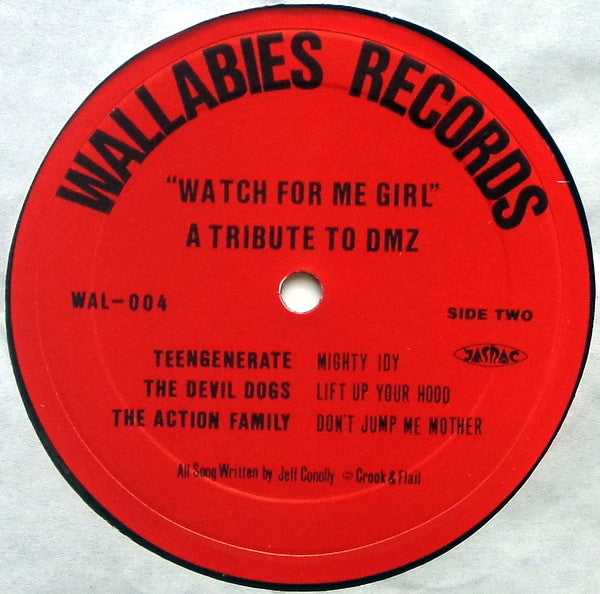 Various : Watch For Me Girl - A Tribute To DMZ (10", Comp)