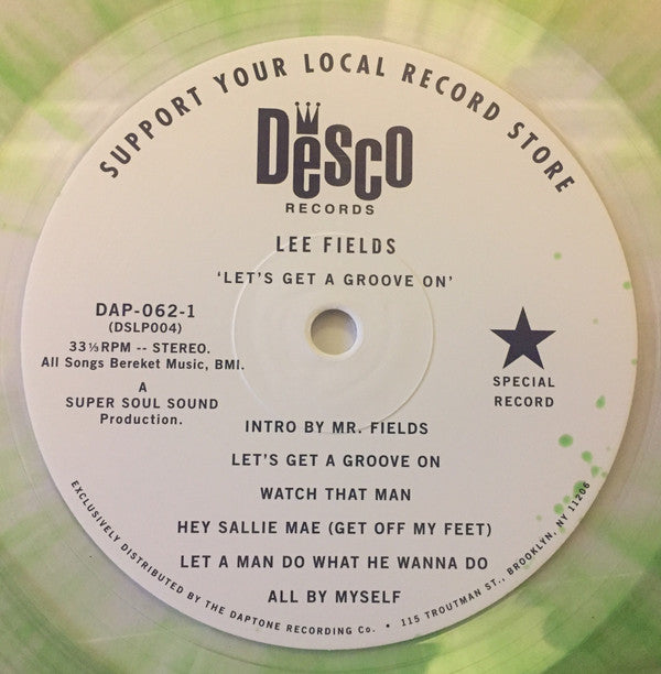 Lee Fields : Let's Get A Groove On (LP, Album, RE, RM, Gre)