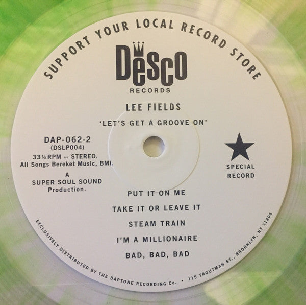 Lee Fields : Let's Get A Groove On (LP, Album, RE, RM, Gre)