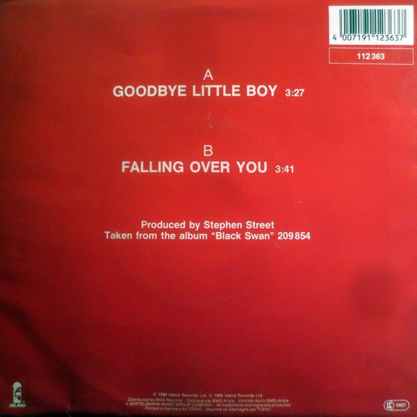 The Triffids : Goodbye Little Boy (7", Single, Promo)