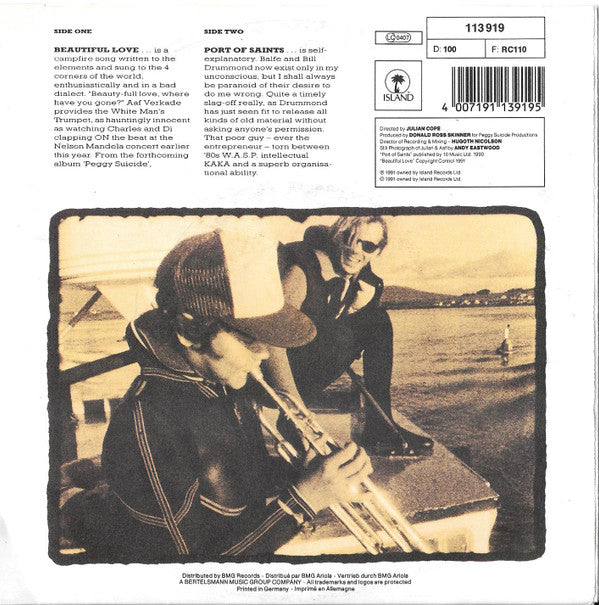 Julian Cope : Beautiful Love (7", Single)