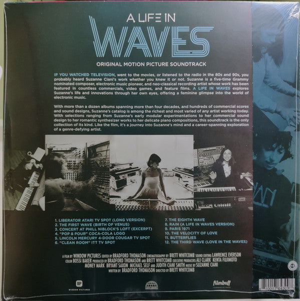Suzanne Ciani : A Life In Waves (Original Motion Picture Soundtrack) (LP, Comp, Cle)