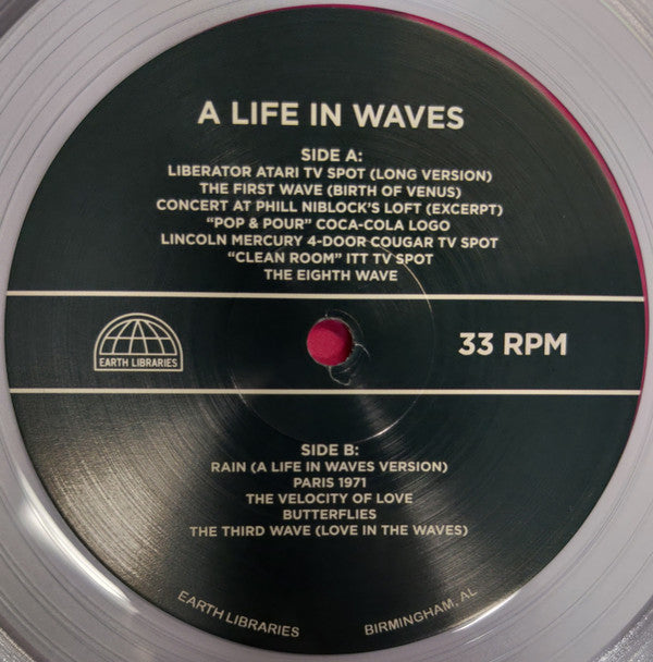 Suzanne Ciani : A Life In Waves (Original Motion Picture Soundtrack) (LP, Comp, Cle)