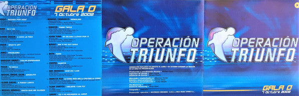 Various : Operación Triunfo Gala 0 (7 Octubre 2002) (CD, Enh)