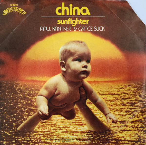 Paul Kantner / Grace Slick : Sunfighter (7", Single)