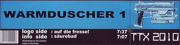 Warmduscher 1* : Auf Die Fresse! (12")