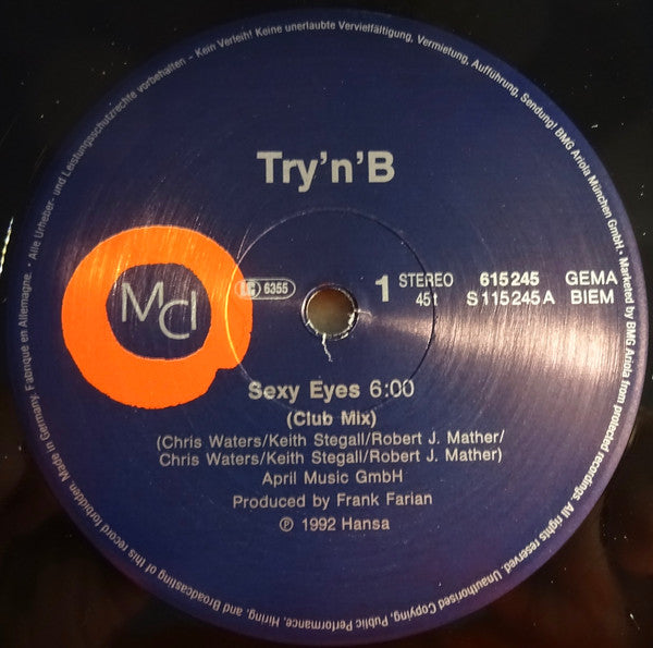 Try 'N' B : Sexy Eyes (12", Maxi)